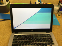 HP EliteBook 725 G3 液晶割れ