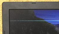 HP 液晶割れ