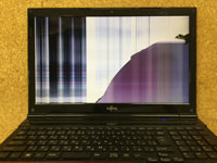 FMVA42JR 液晶割れ