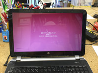 HP ProtectSmart 液晶交換後