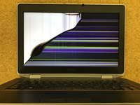 Latitude E6420 液晶割れ