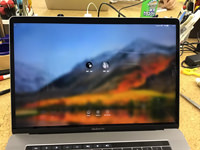 タッチバー 液晶交換後