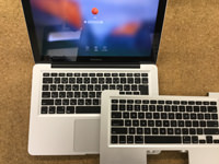 macbookpro キーボード交換