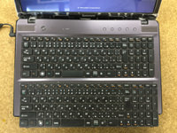 Lenovo Z575 キーボード交換