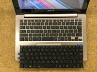 X202E キーボード交換