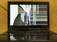 PC-LL750LS6B 液晶割れ