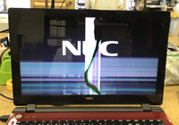 Macbook Pro 液晶割れ