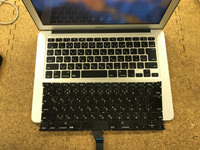 Macbook Air  キーボード交換