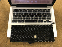 MacbookPro  キーボード交換