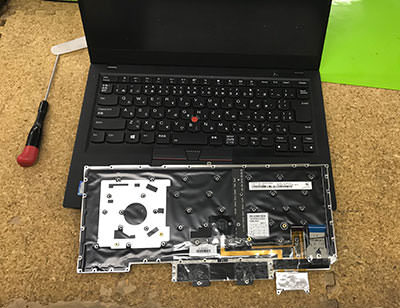 ThinkPad X1 Carbon 6th 修理
