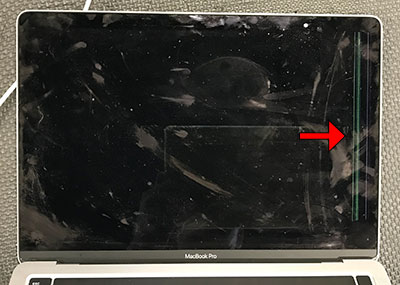 浜松市からMacBook Proの修理依頼