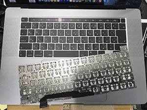 MacBook Pro 16 キーボード交換