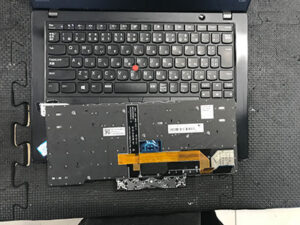 ThinkPad X390　キーボード交換