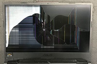 ASUS TUF Gaming F15 FX506LHの液晶修理 画面割れ | パソコン修理ブログ