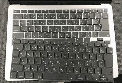 A2179のキーボード交換