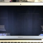 MacBook Air 時間が経つと画面に線、帯が入ってくる修理