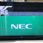 NEC LS150/RSWの液晶パネル割れ 分解修理