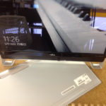 液晶修理 富士通 一体型パソコン ESPRIMO WF1/Uの画面割れ
