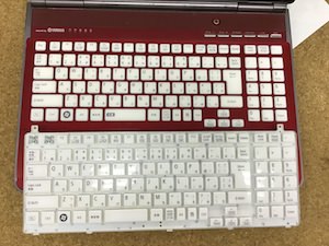 Nec Ll750 Dのキーボード交換 キーが反応しない パソコン修理ブログ