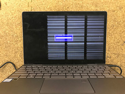 南房総市からのパソコン修理 Asus 画面の表示不良 パソコン修理ブログ