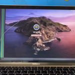 成田からMacBook Air A1932の画面割れ修理