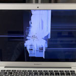 船橋市 MacBook Airの画面割れを当日修理しました