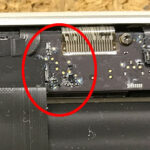 MacBook Pro トラックパッドが異常反応する修理