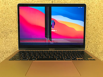 MacBook Air A2337 2020年式の液晶割れ 修理・買取 | パソコン修理ブログ
