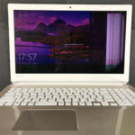 dynabook T6 P1T6KKEG イヤホンを挟んで画面が割れた修理