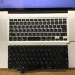MacbookPro 17 キーボード交換