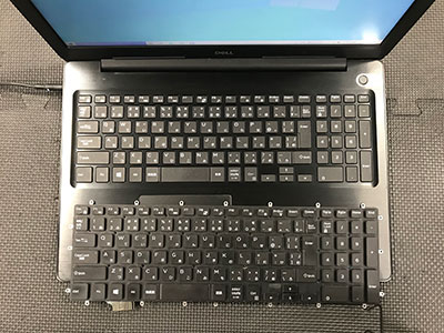 Inspiron 5570のキーボード交換