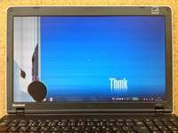 Lenovo ThinkPad E520 液晶割れ