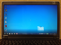 Lenovo ThinkPad E520　液晶パネル交換後