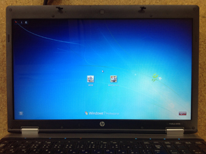 HP ProBook 6560b　液晶パネル交換後