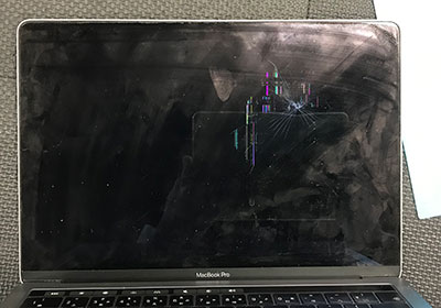 坂東市からMacBook Pro の修理依頼